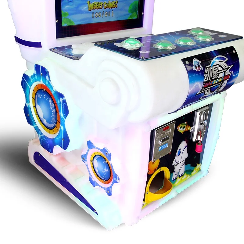 Мини Симпатичные монета толкатель аркадные игры лотереи билетов выкупа Видео