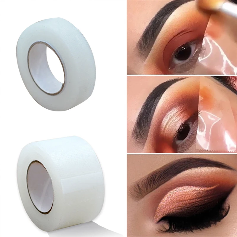 1 рулон профессиональная лента для теней натуральная подводки макияжа наклейки