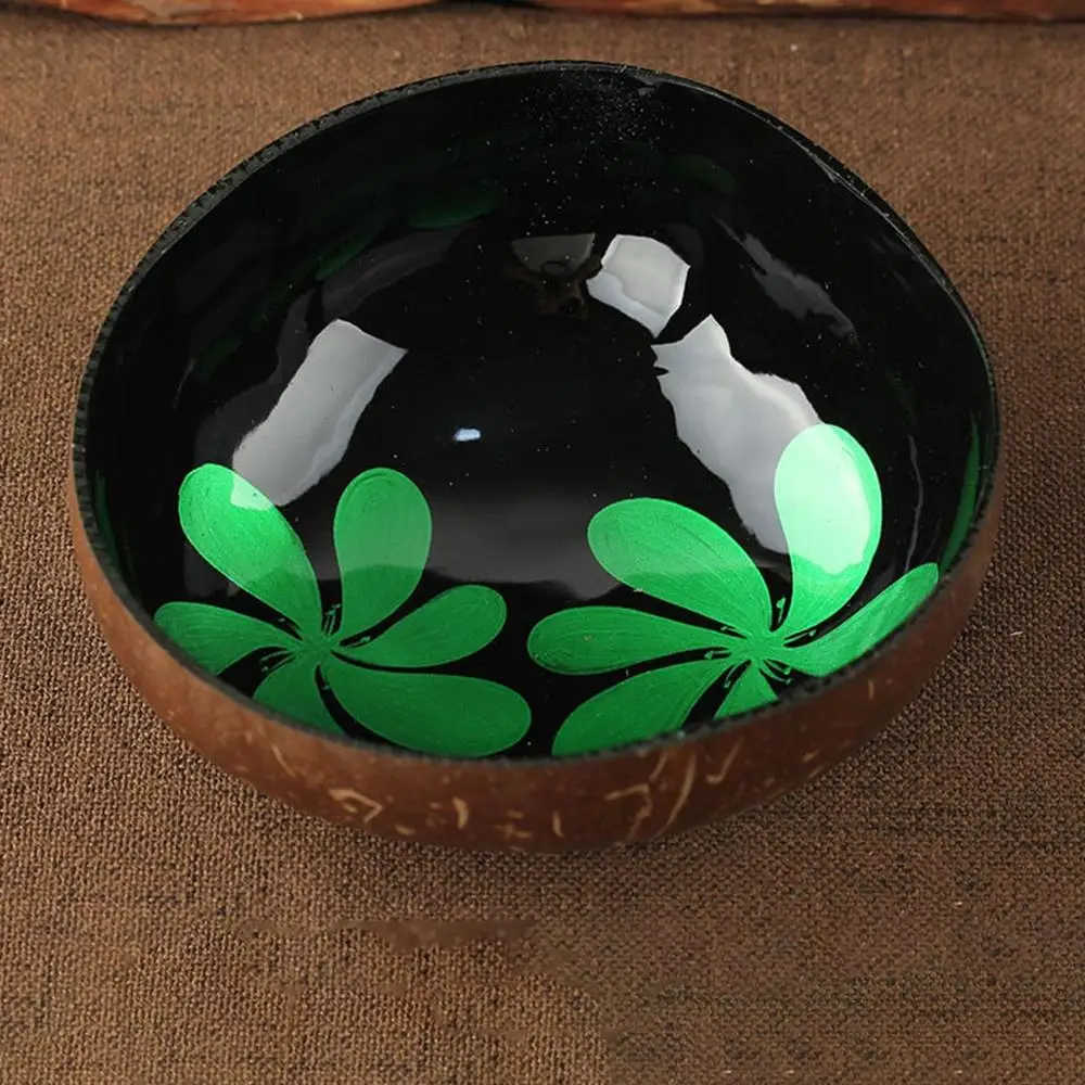 Storage Bowl Натуральный кокосовый орех чаша Экологичная для мороженого миски пищевой контейнер кокосовые чаши DIY корзины ручной работы для хранения чаши декора@ 25 - Цвет: Storage Bowl