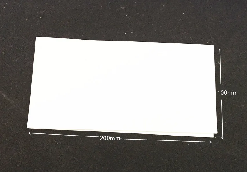 Пластина ABS из белого стирола толщиной 1 мм/2 мм используется для самостоятельной