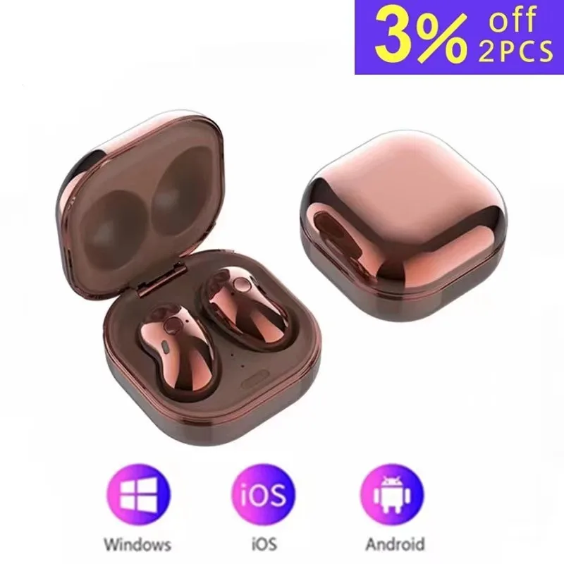 Беспроводные TWS наушники 8D стереонаушники для Samsung apple xiaomi Huawei S6 Bluetooth 5 1 PK Galaxy R175 R180