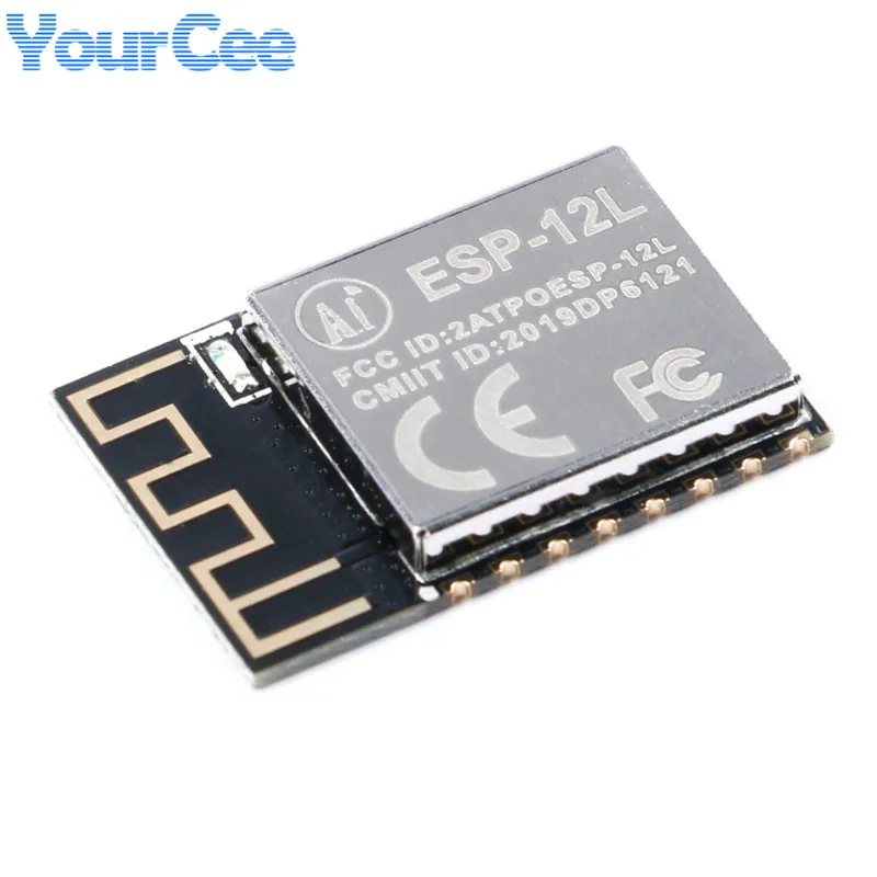 ESP-12 ESP-12L ESP8266 последовательный беспроводной модуль Wi-Fi SMD на борту Anntena 3-3 6 В