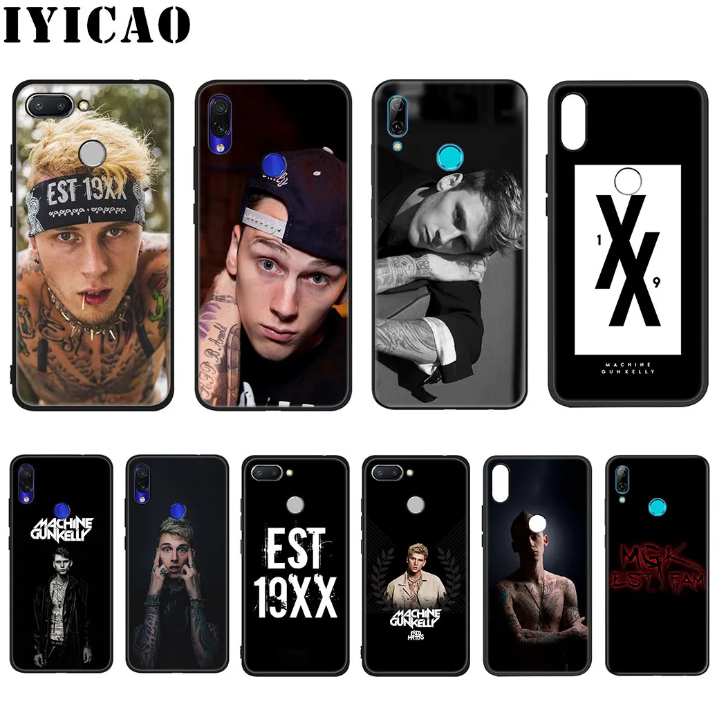 IYICAO MGK Machine Gun kelly Soft Silicone Case for Xiaomi Redmi Go S2 K20 6 Pro 8A 7 7A 6A 5A 4A 5 Plus 4X |