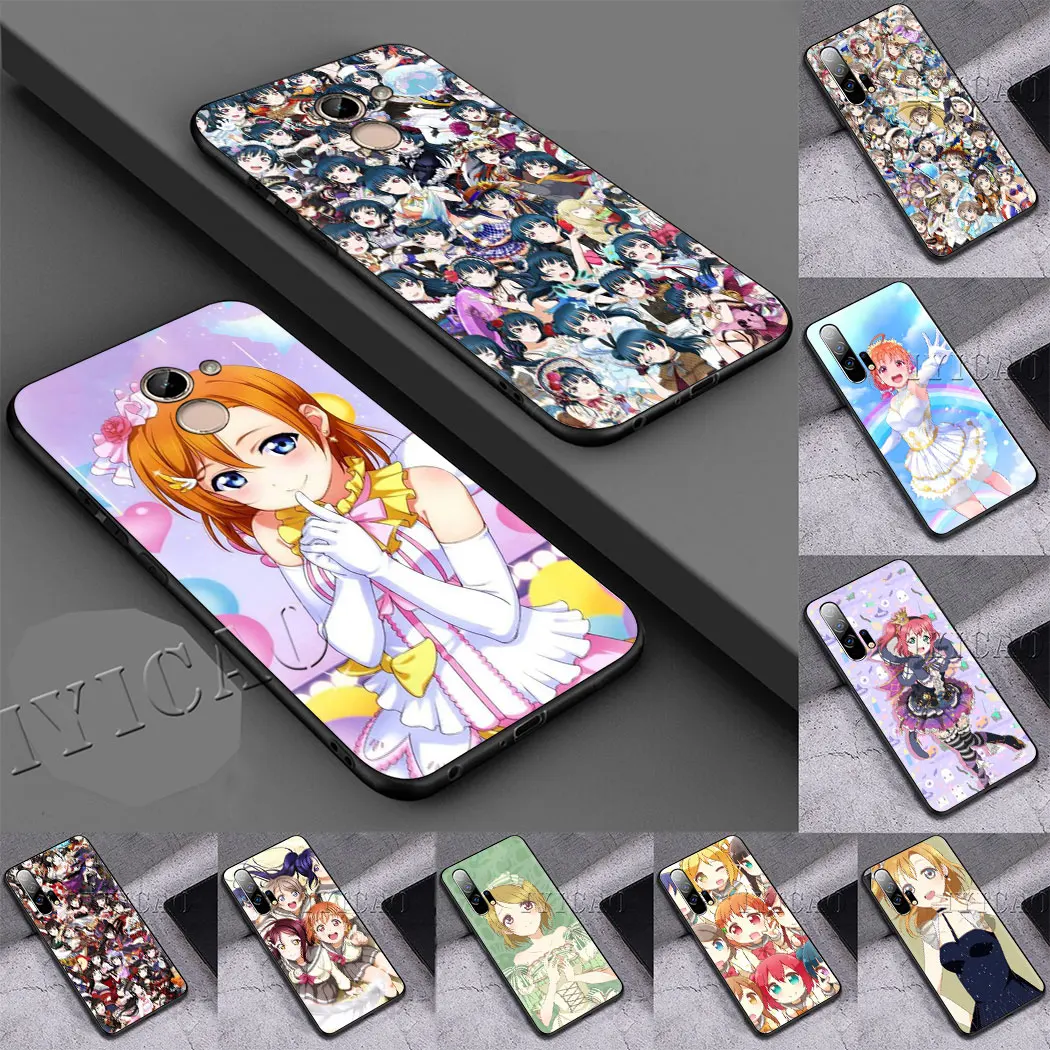 Мягкий чехол Love Live Sunshine для huawei P20 Lite Pro P30 P Smart Z Plus | Мобильные телефоны и