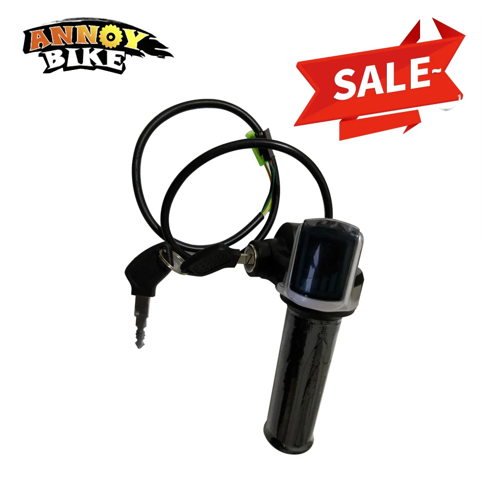 ЖК-дисплей электрический велосипед дроссельная заслонка мотоцикл скутер