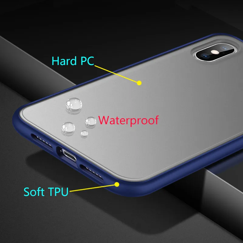 KKREFF противоударный прозрачный Гибридный Силиконовый чехол для телефона iPhone X XS XR