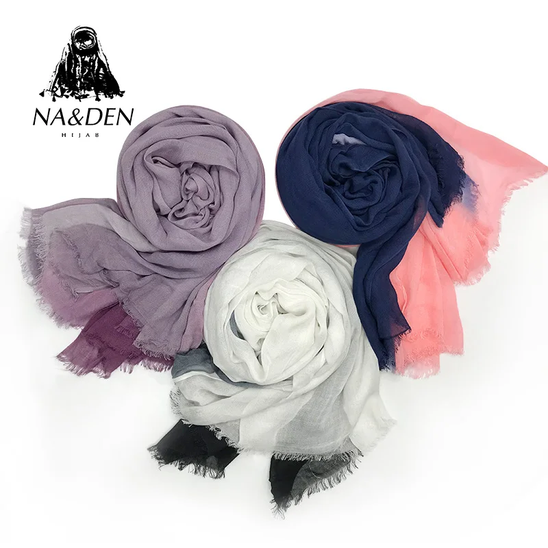 1 шт. большой размер выпускник цвет с бахромой длинный мягкий шарф модные женские