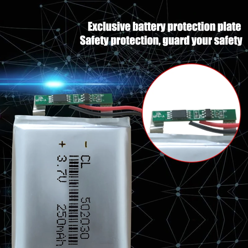 3 7 V Lipo cells 502030 250mah литиевая полимерная аккумуляторная батарея для MP3 GPS bluetooth