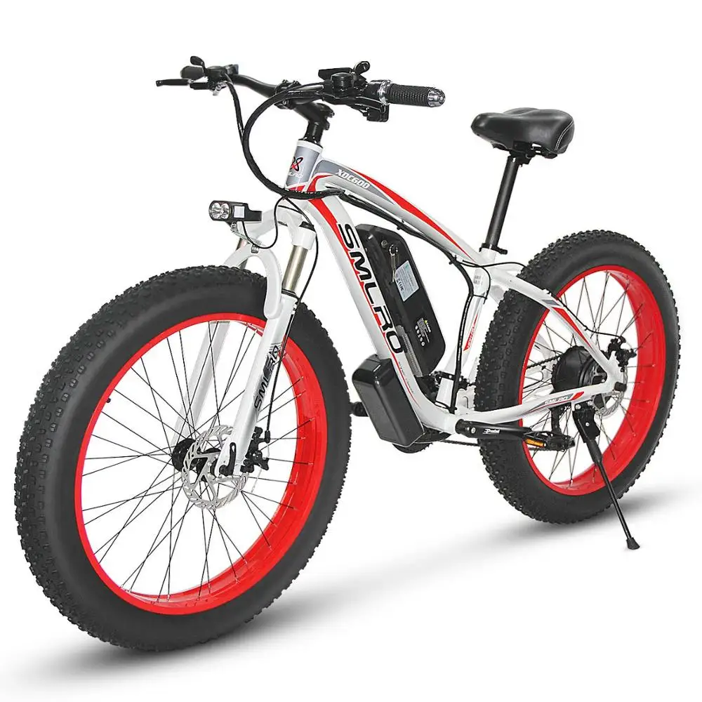 Online 1000W Elektrische Fahrrad Elektrische Fett Bike Strand Bike Cruiser Elektrische Bike 48v 13ah Lithium-batterie Ebike Elektrische Berg Bike