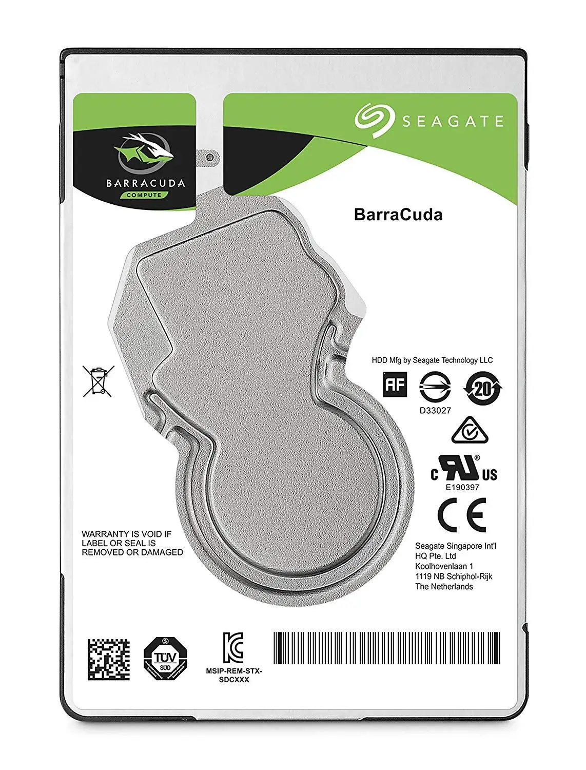 Внутренний жесткий диск Seagate Barracuda ST4000LM024 4 ТБ 2 5 дюйма 15 мм SATA 6 ГБ/сек. 5400 об/мин 128