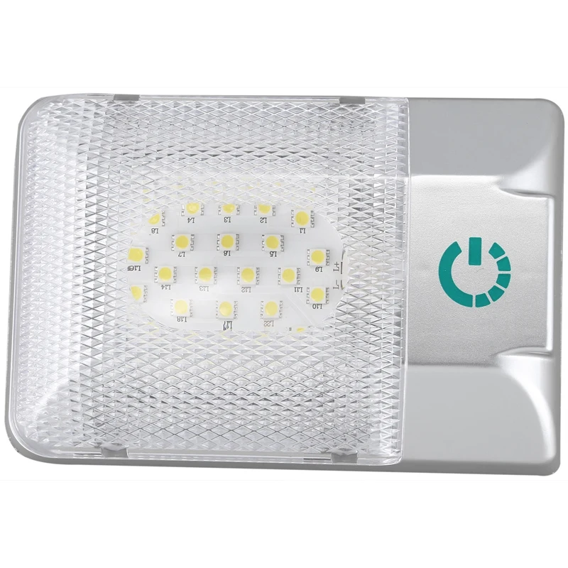 Внутренний одиночный купольный потолочный светильник 24 светодиода 12-24 В