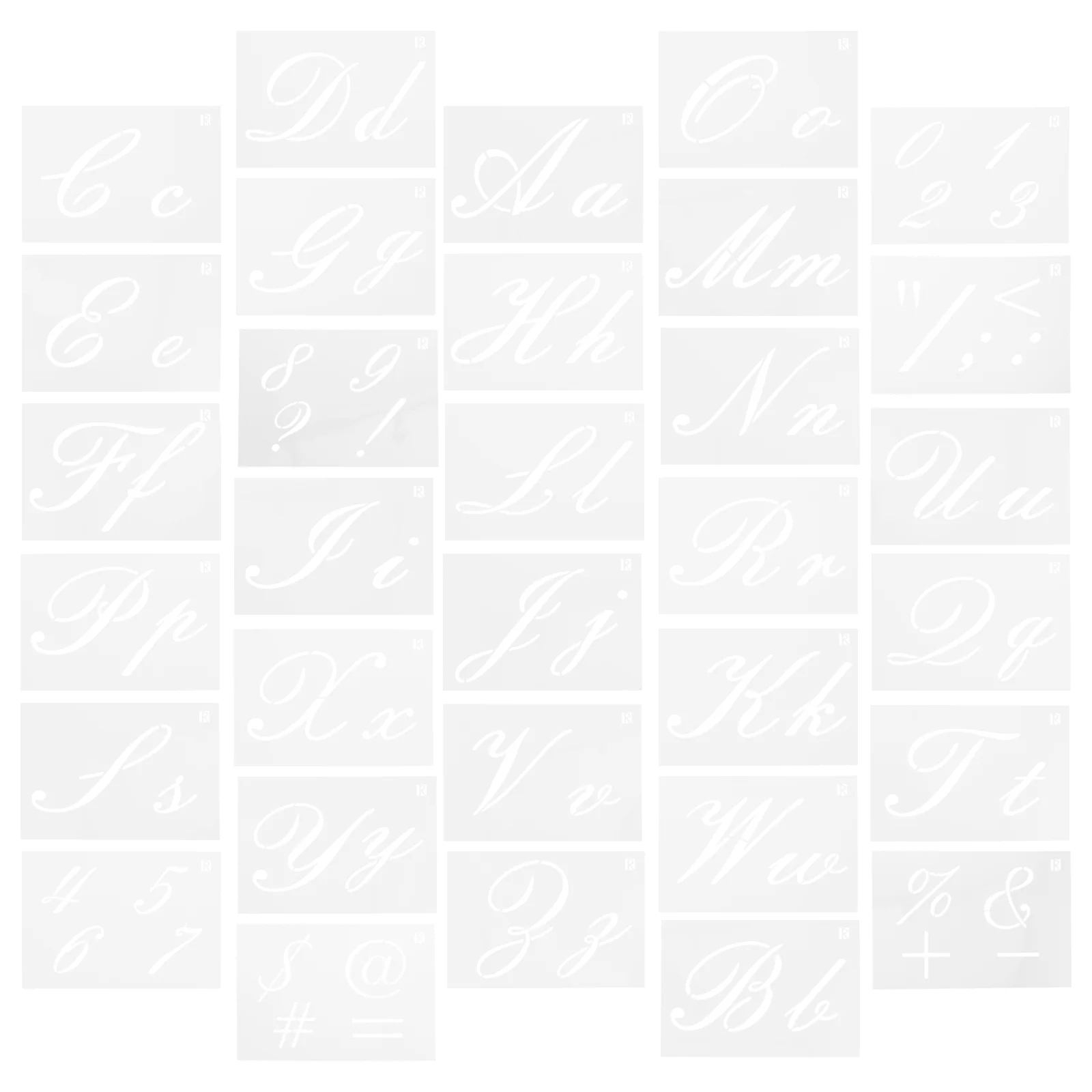 

32 листа шаблона для рисования DIY трафареты для распыления стен шаблоны с английскими буквами