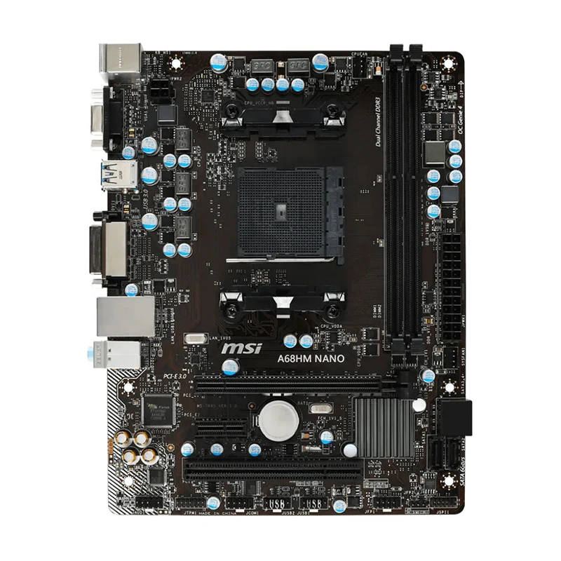 

FM2+ Motherboard MSI A68HM NANO Motherboard FM2+ DDR3 32GB AMD A68H PCI-E 3.0 USB3.0 ATX For AMD A-Series/Athlo cpus