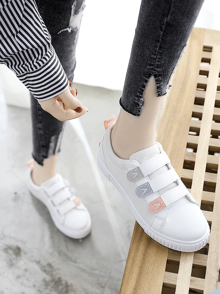 Новинка 2019 года модная женская обувь повседневные кроссовки из искусственной