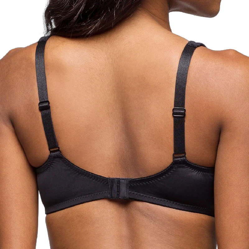 Гладкий женский бюстгальтер минимайзер большого размера с широкими бретелями на