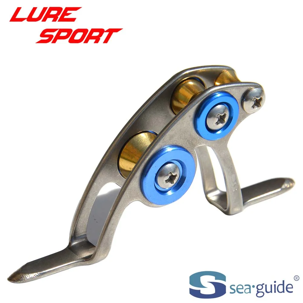 

SEAGUIDE SCXRHG стальная рама латунные ролики направляющая Тяжелая лодка рыболовная удочка Ремонт компонентов DIY аксессуары