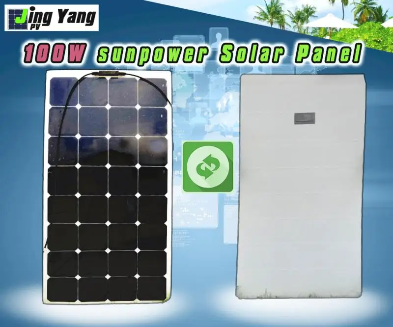 Гибкая солнечная панель с тонкой пленкой 100 Вт 18 в | Электроника