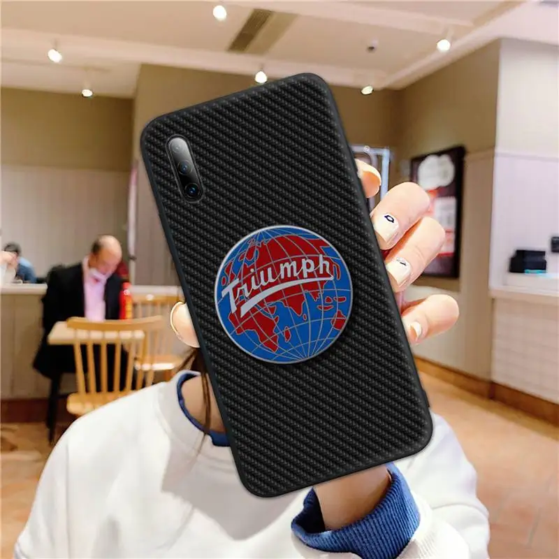 

Motorcycle brand Triumph Phone Case for redmi 4X 5plus 6 6A7 7A 8 8A 9 note 4 8T 8pro 9 pro Case