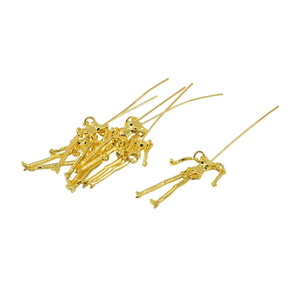

30x Body DIY кулон в форме куклы Charms Jewelry Making Necklace DIY