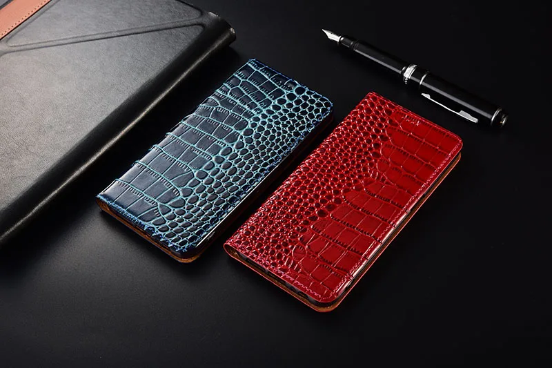 Чехол Для Doogee N20 с крокодиловым узором из натуральной кожи флип-Бумажник Чехол Для Doogee Y8C чехлы для телефонов