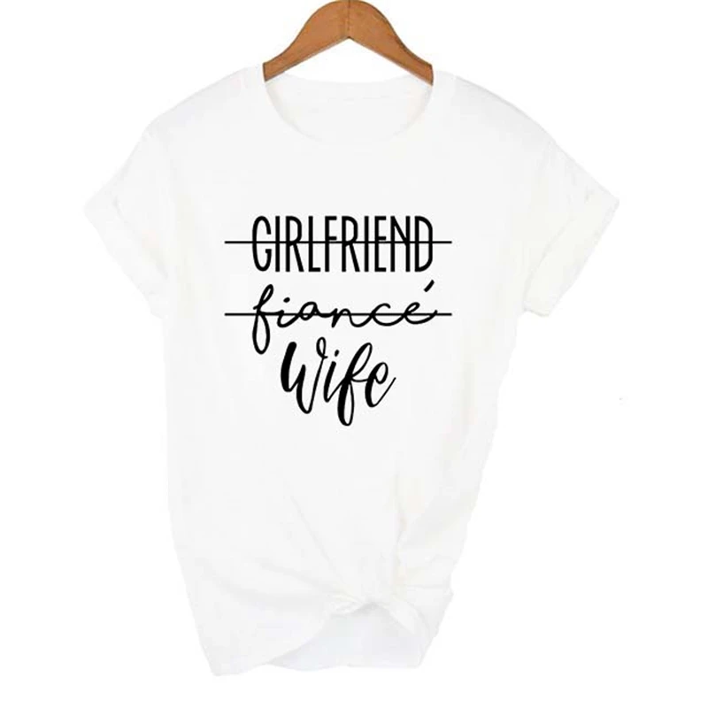 Женская футболка с рисунком девушки или невесты | одежда