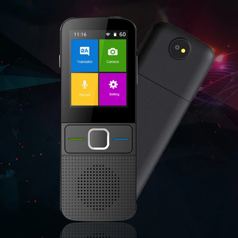 Дорожный обучающий портативный умный голос практичный в реальном времени Wi Fi для