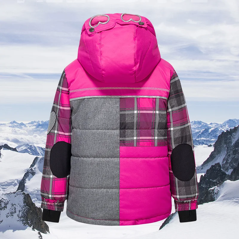 Лыжный костюм из 4 предметов лыжная куртка и брюки зимняя водонепроницаемая для