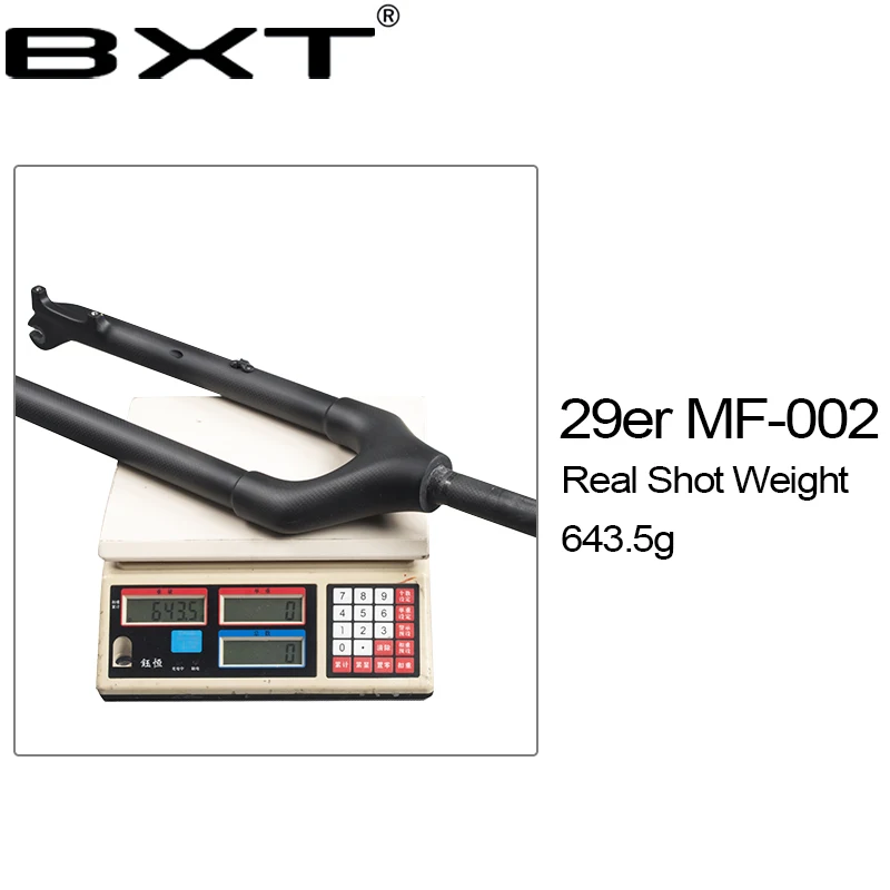 Новая BXT mtb вилка 29er дисковые тормоза для горного велосипеда детали прямые