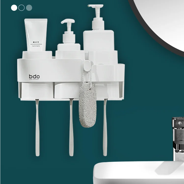 

Nordic Simple Toothbrush Holder Cup Plastic Bathroom Toothbrush Holder Storage Box Accessori Bagno Household Items DE50YSJ