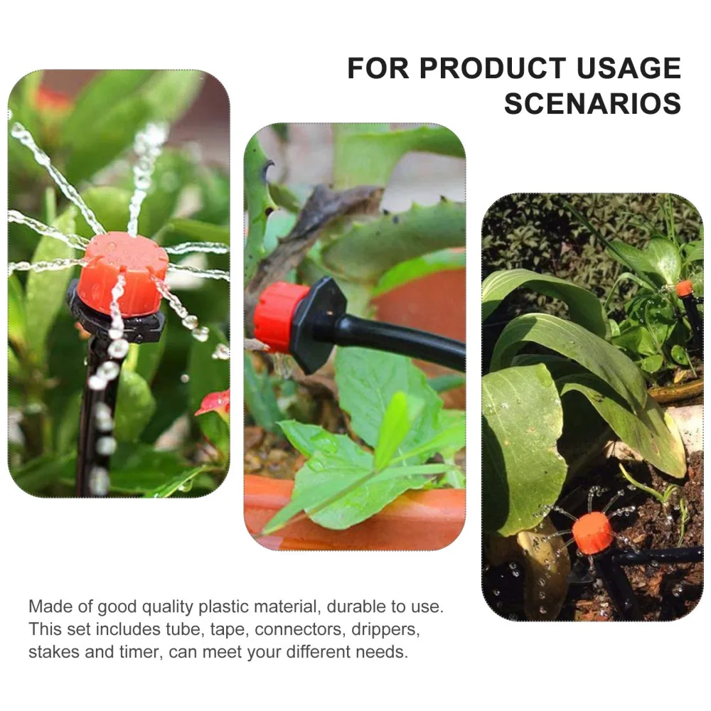 

1 Set DIY Micro Drip Irrigation System Garden Watering Device Garden Hose Kit