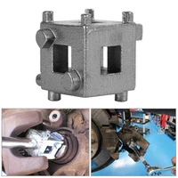 80 hot sell car rear disc brake piston retractor tool carbon steel cube calliper adaptor