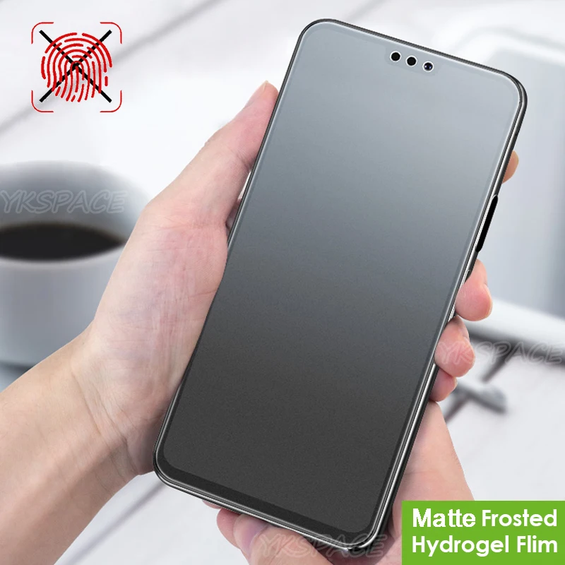 Гидрогелевая пленка для Huawei Honor V10 V20 V30 8X 9X 10 20 Pro Lite 10i 20i 30i матовая защитная экрана