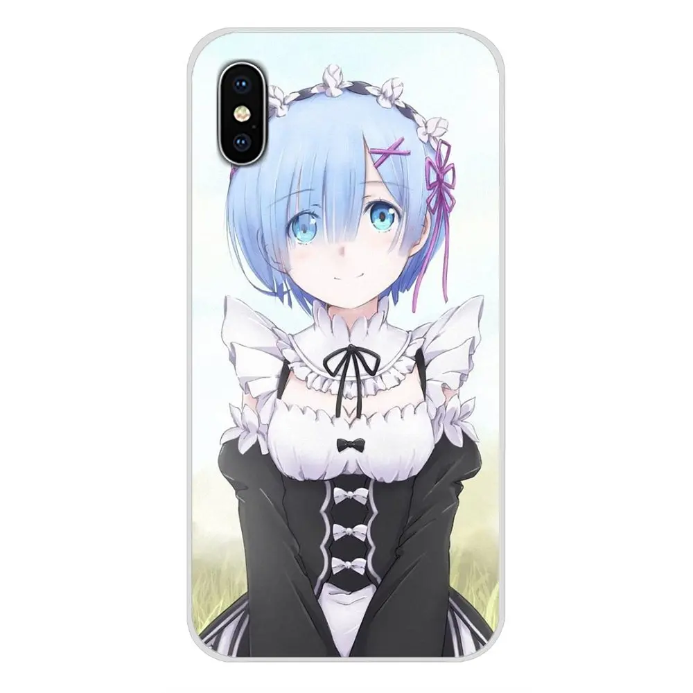 Аниме ReZERO ОЗУ Rem для htc один U11 U12 X9 M7 M8 A9 M9 M10 E9 Plus Desire 630 530 626 628 816 820 830 мягкая