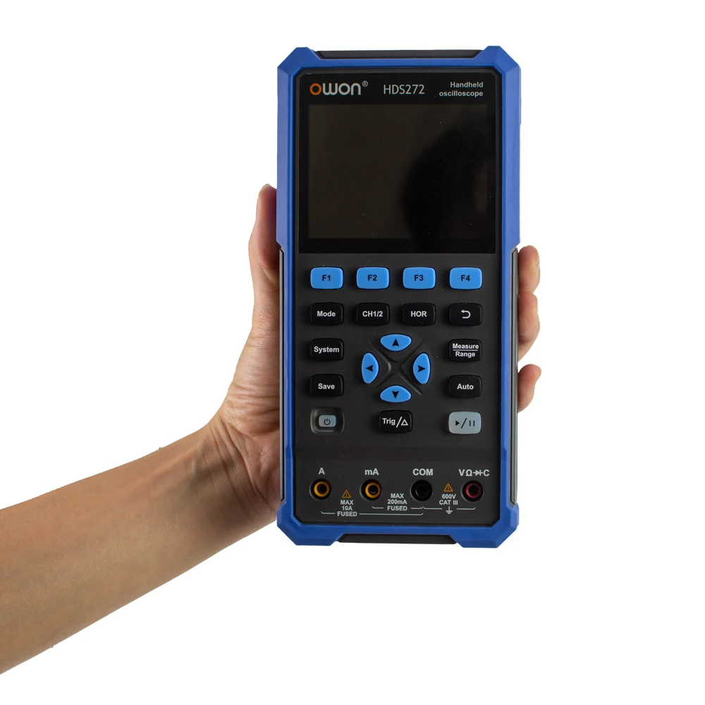 OWON HDS272S 2-канальный 70 МГц HDS2102S 100 Портативный цифровой осциллограф генератор