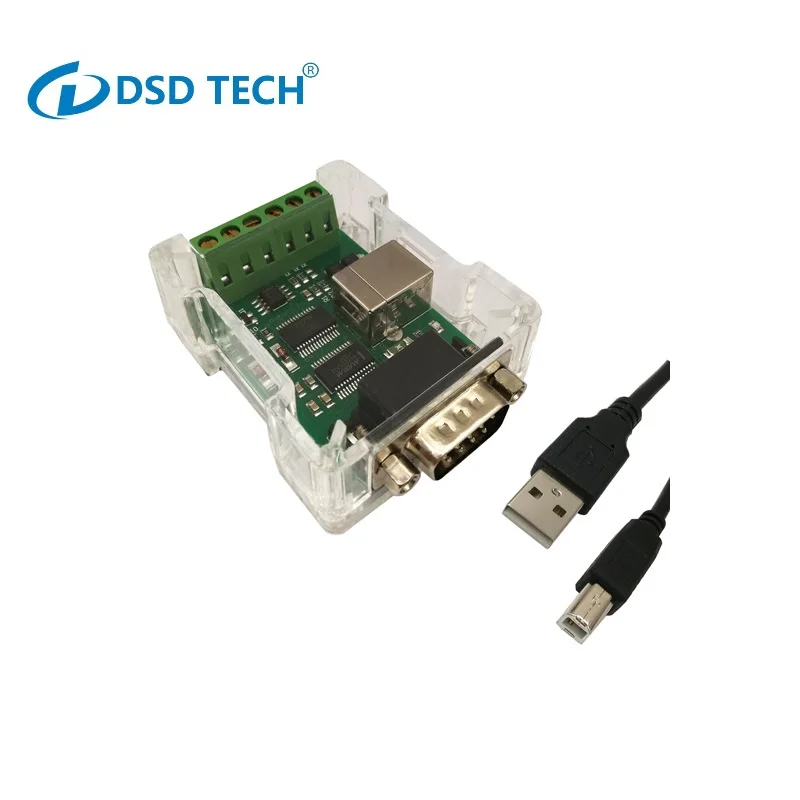 

DSD TECH SH-U20A 3-in-1 USB to RS232 TTL RS485 Adapter with FTDI FT232RL chip for Windows Liunx Mac OS
