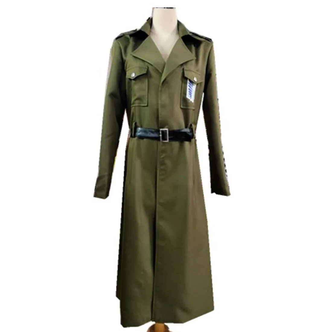 2021 атака на Титанов Косплей Костюм скаутский полк пальто только + пояс |