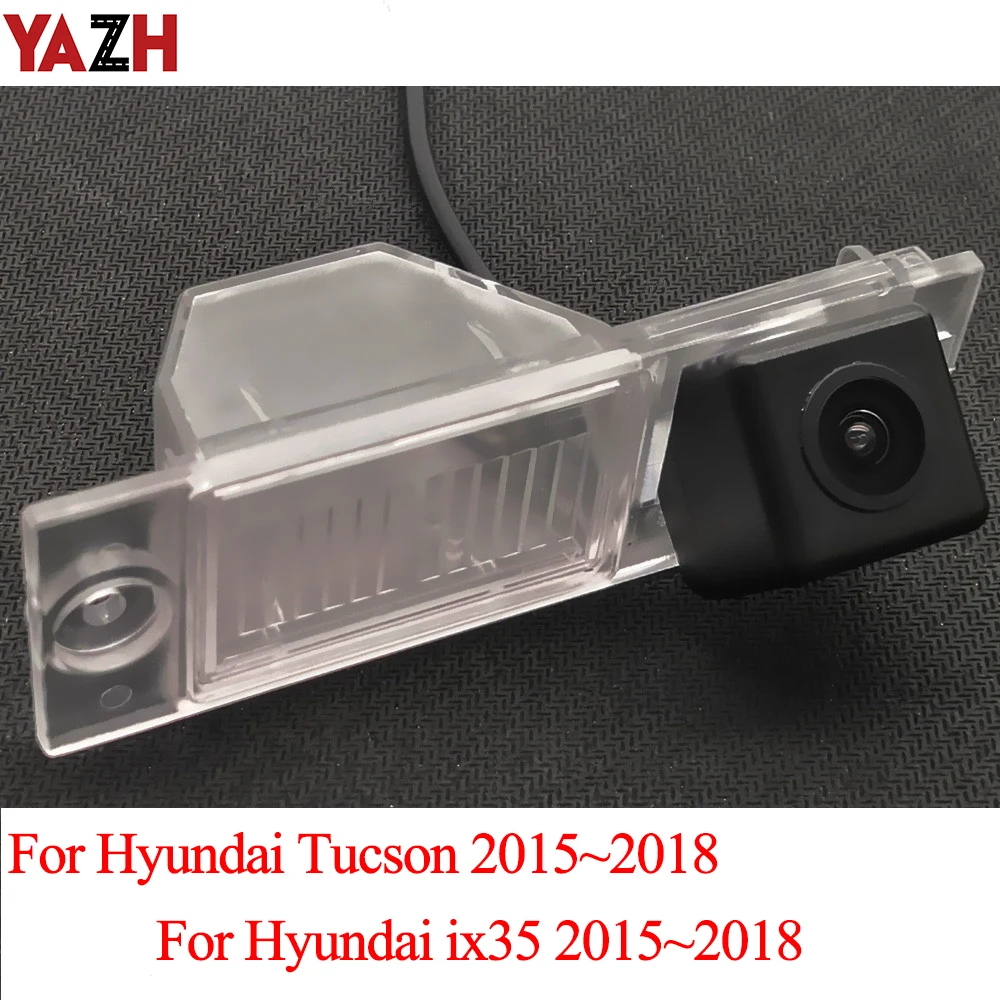 Камера заднего вида для Hyundai IX35 Tucson 2015 2016 2017 радио с датчиком изображения HD CCD