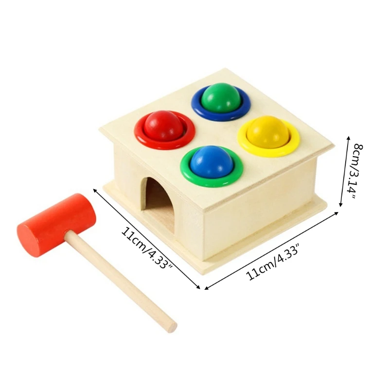 

Hammer and Ball Drop Toys for 1 Year Old Boys Girls,Pound a Ball Game Toys for Toddler 1 2 3