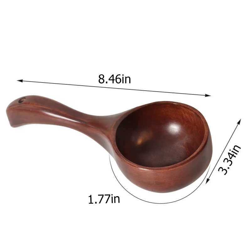 

1PC Kitchen Wooden Spoon Dessert Rice Soup Spoon Teaspoon Cooking Spoons Wood Spoon Kitchen Accessories Home Gadgets