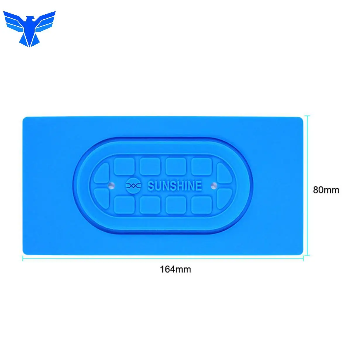 

Универсальная силиконовая всасывающая Подушка Sunshine для всех сепараторов телефонов, ЖК-экран, фиксированный нагревательный коврик для очис...