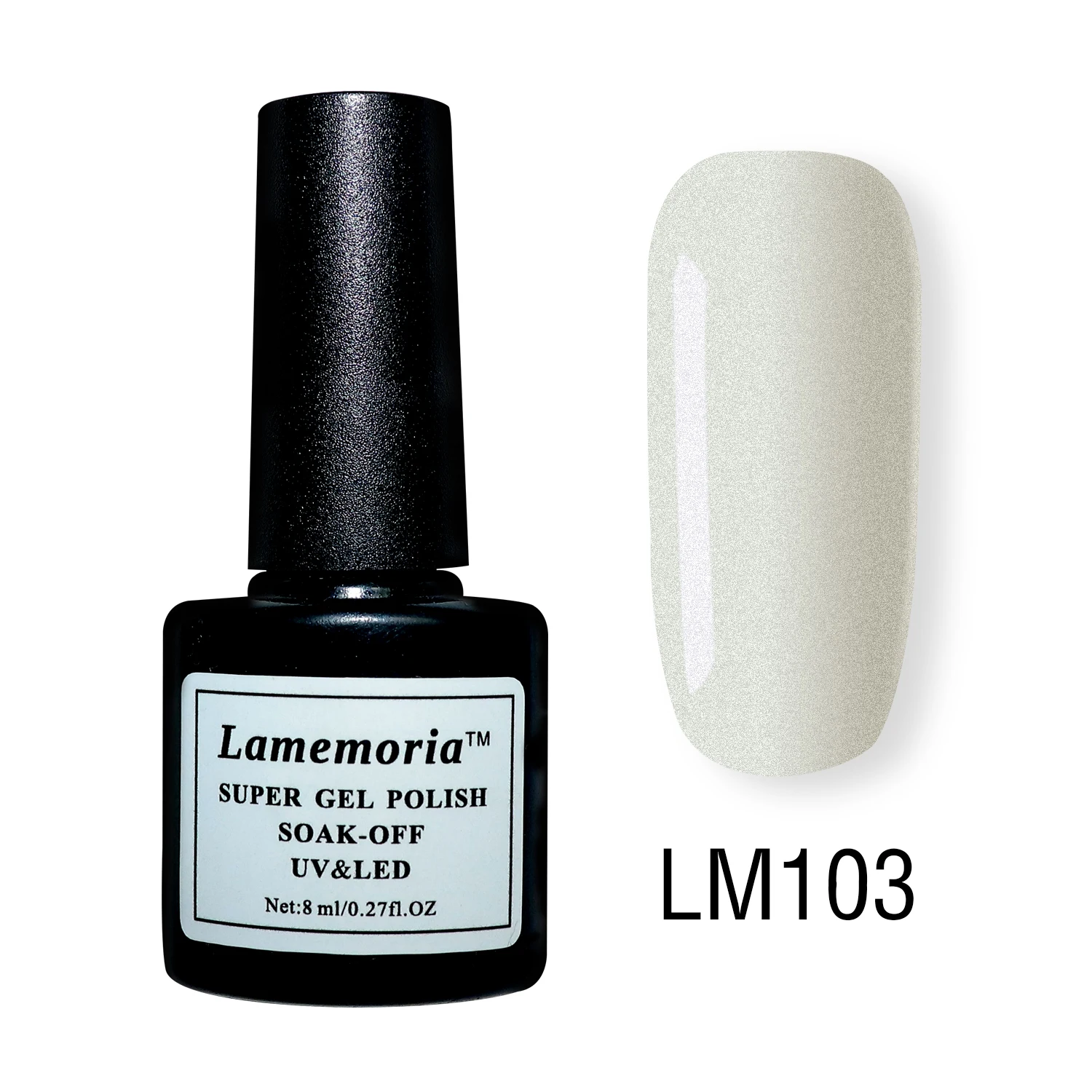 LM103 Lamemoria, 8 мл, Гель-лак для ногтей, гибридный, все для маникюра, 60 цветов, полуперманентный УФ лак для ногтей, Prime Gel Ongle Paznokcie - Цвет: LM103
