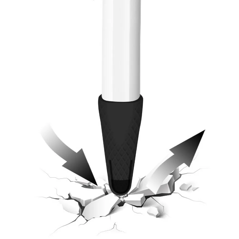 Модный мягкий силиконовый защитный чехол для Apple Pencil iPencil 2 го поколения стилус