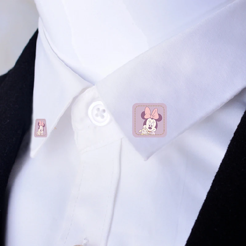 Милые акриловые заколки для лацканов с мультяшным рисунком Микки Мауса Disney