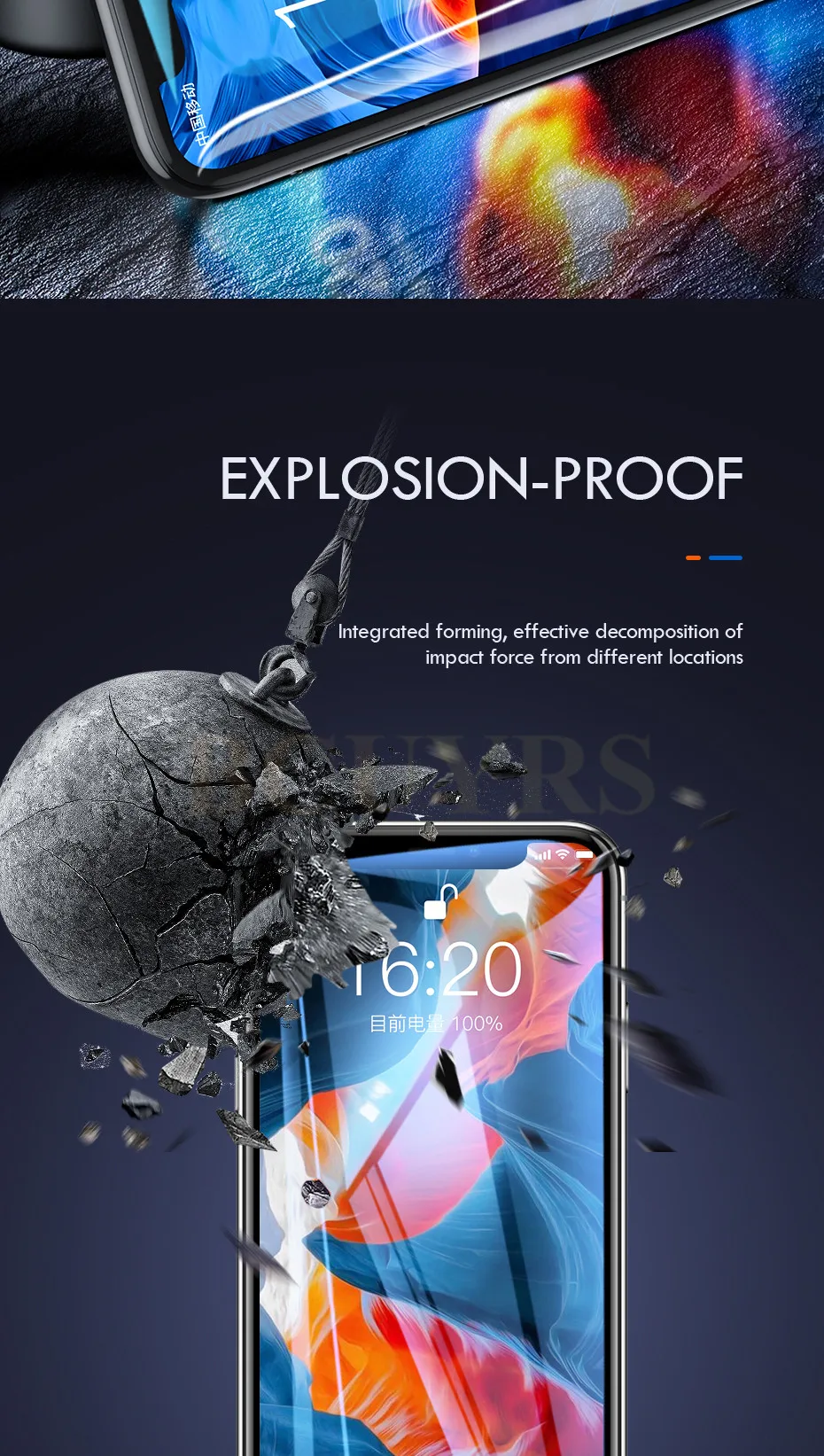 500D 2 в 1 изогнутое закаленное стекло для iPhone 11 Pro Max стекло X XS Max XR Защитное стекло для экрана для iPhone 6 6s 7 8 Plus X