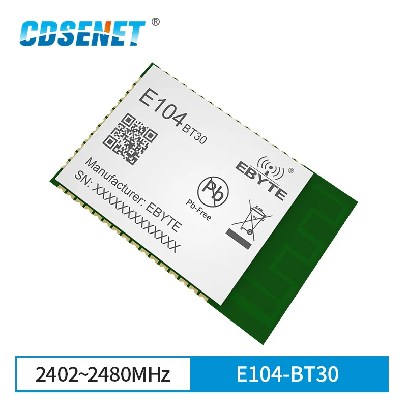 E104 BT30 аудио Bluetooth модуль CSRA64215 BLE V4.2 EDR PCB CSR 9dBm 4M Flash SMD приемник|Фиксированные