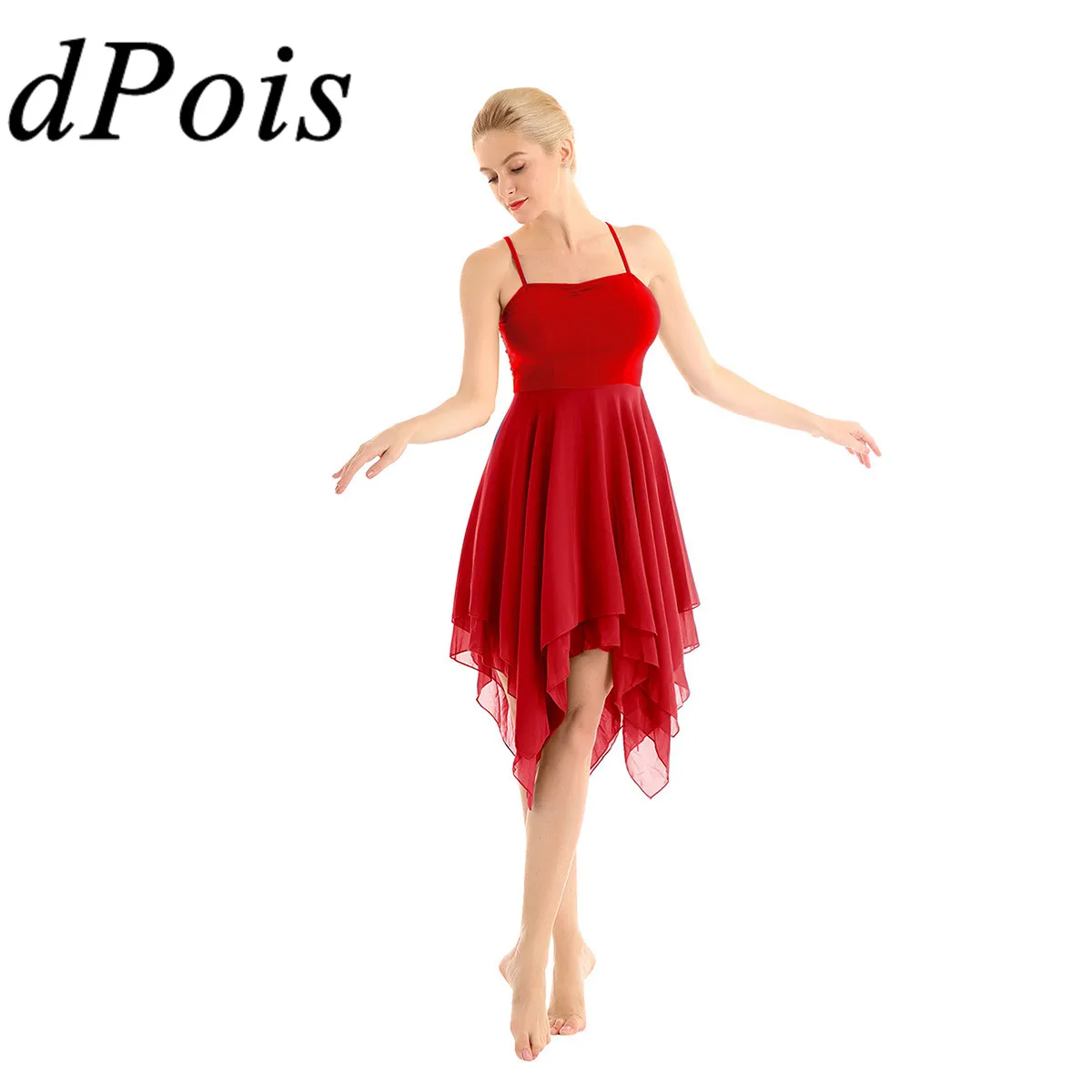 Гимнастическое трико балетное платье для латинских бальных танцев балерины