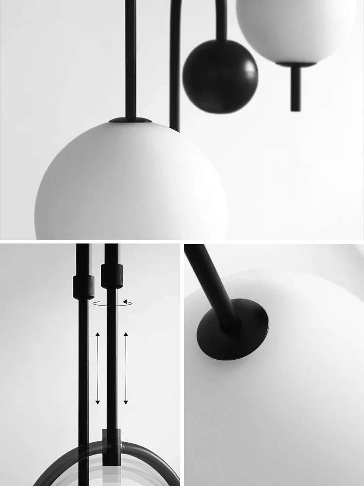 Скандинавский дизайн арт-модель комнаты арт прикроватная тумбочка для спальни