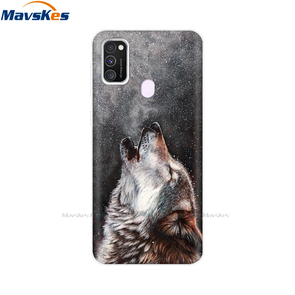For Samsung Galaxy M21 Case Back Cover Soft Silicone TPU Phone Case For Samsung Galaxy M20 M21 M30 M30s M31 Case Cover Bumper