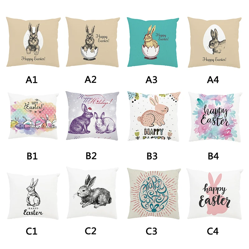 

CXD-2021 Easter hug pillowcase Rabbit hug pillowcase Easter decoration Super Soft Fabric Pillowcase Home Decoration Kid Gift