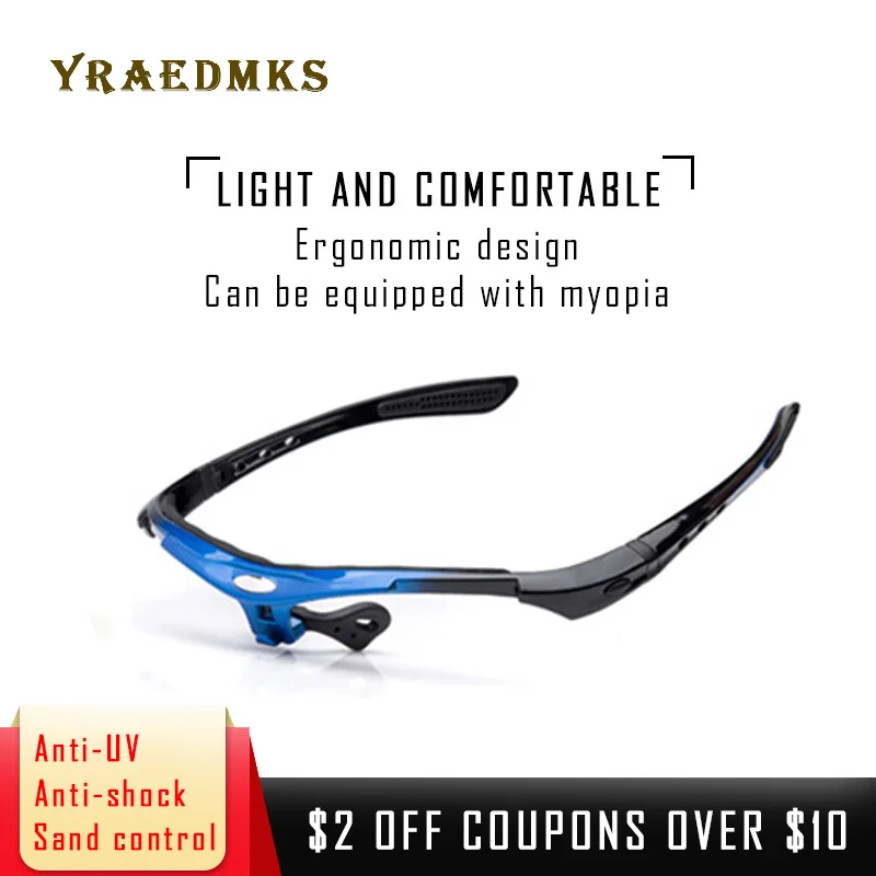 Yraedmks сделай сам UV400 поляризованные солнцезащитные очки для езды на велосипеде